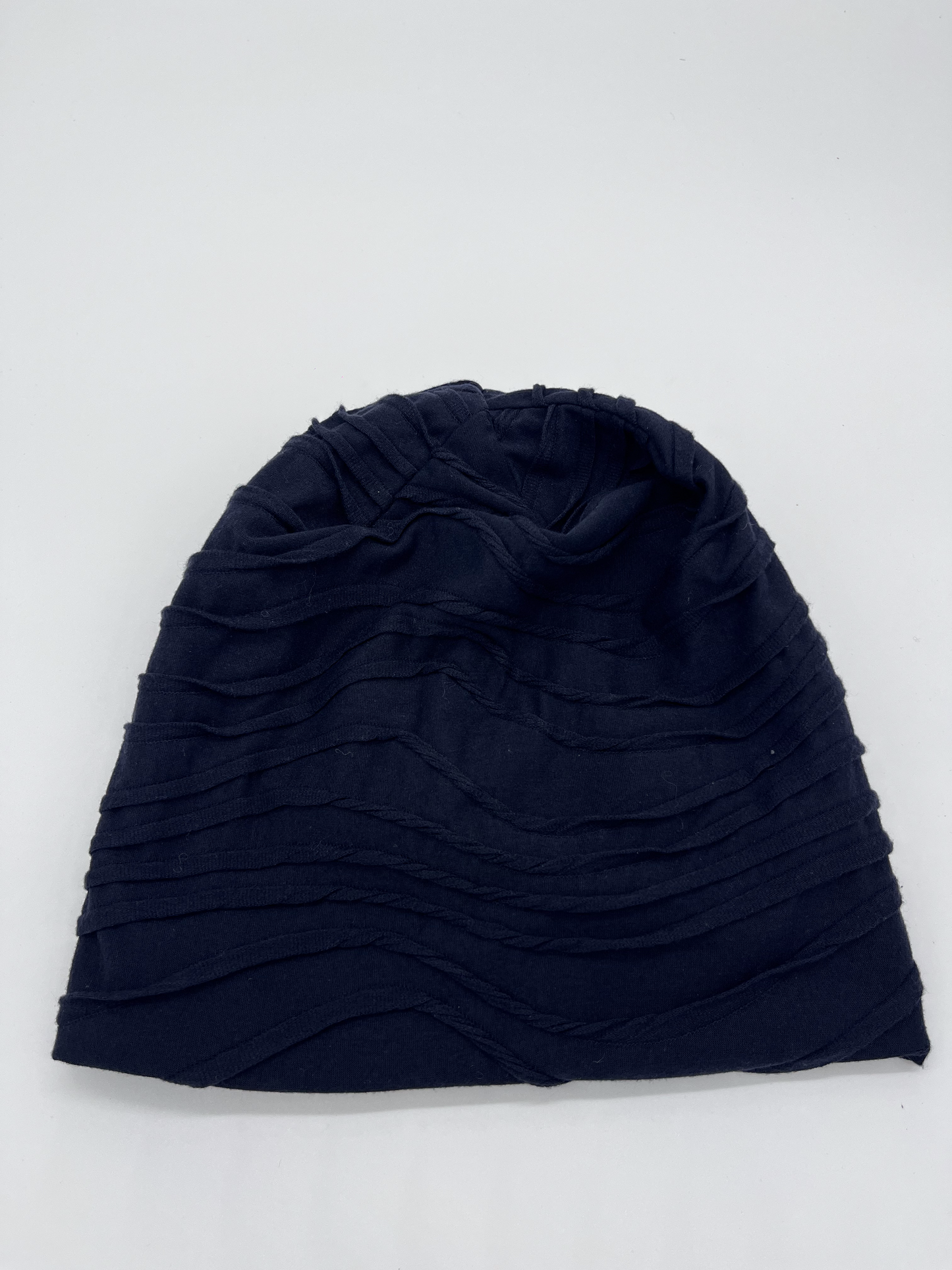 Soft Beanie Cap (Navy Blue)