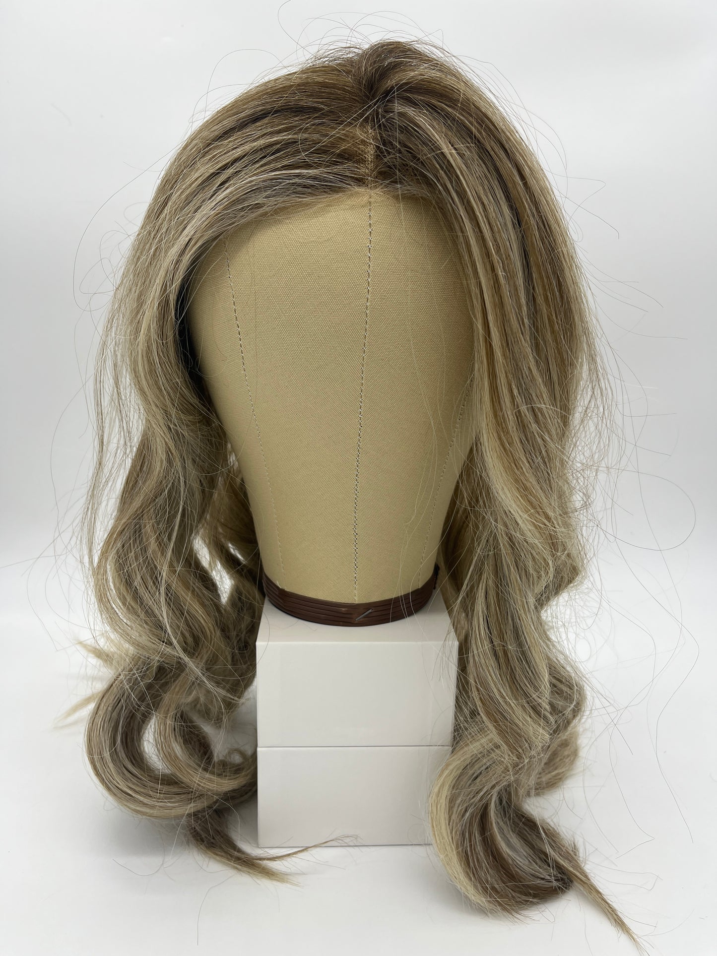 Wig Long Length (Ash Blonde)