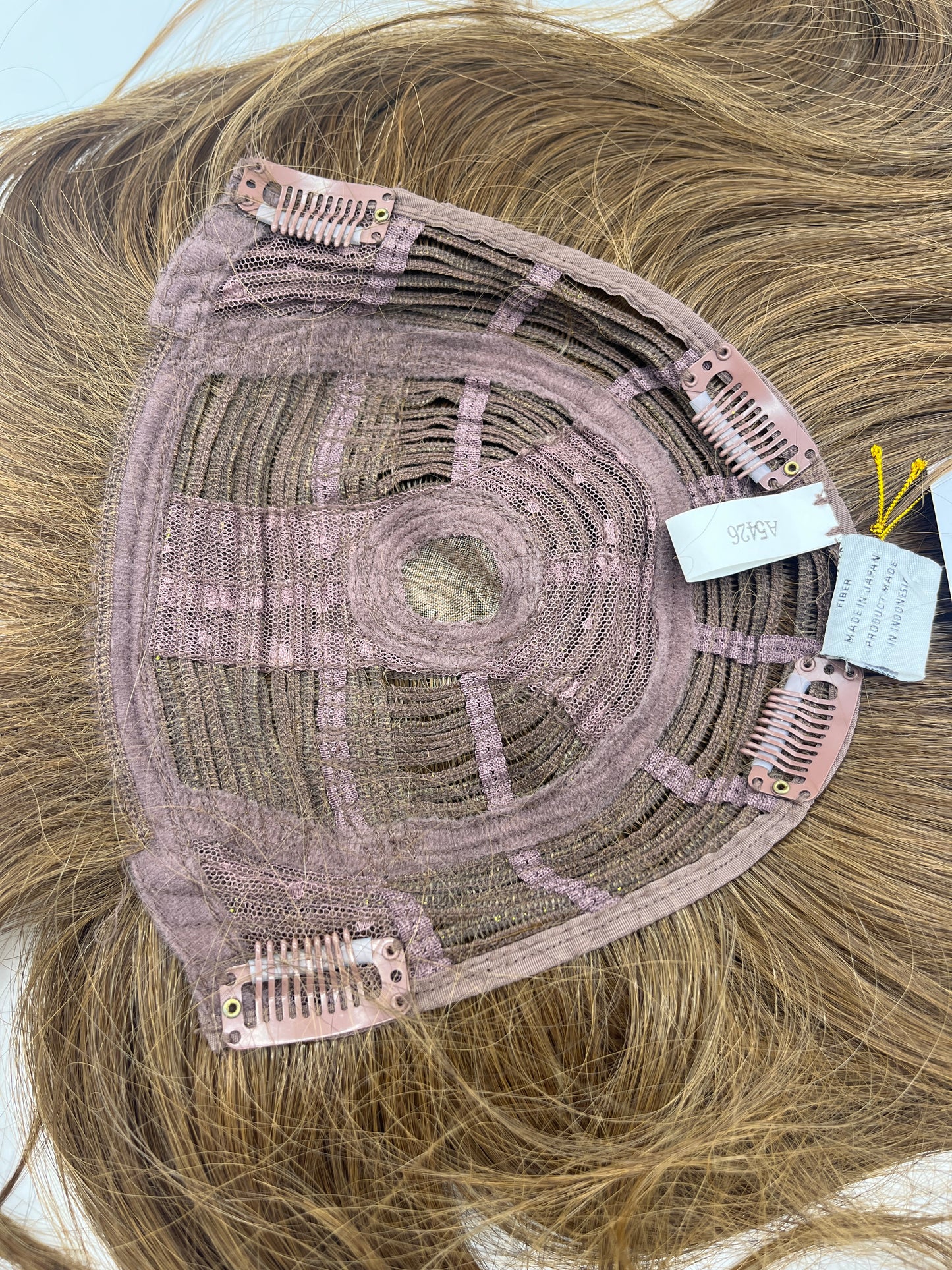 Wig Hair Topper Medium Length (Brown)