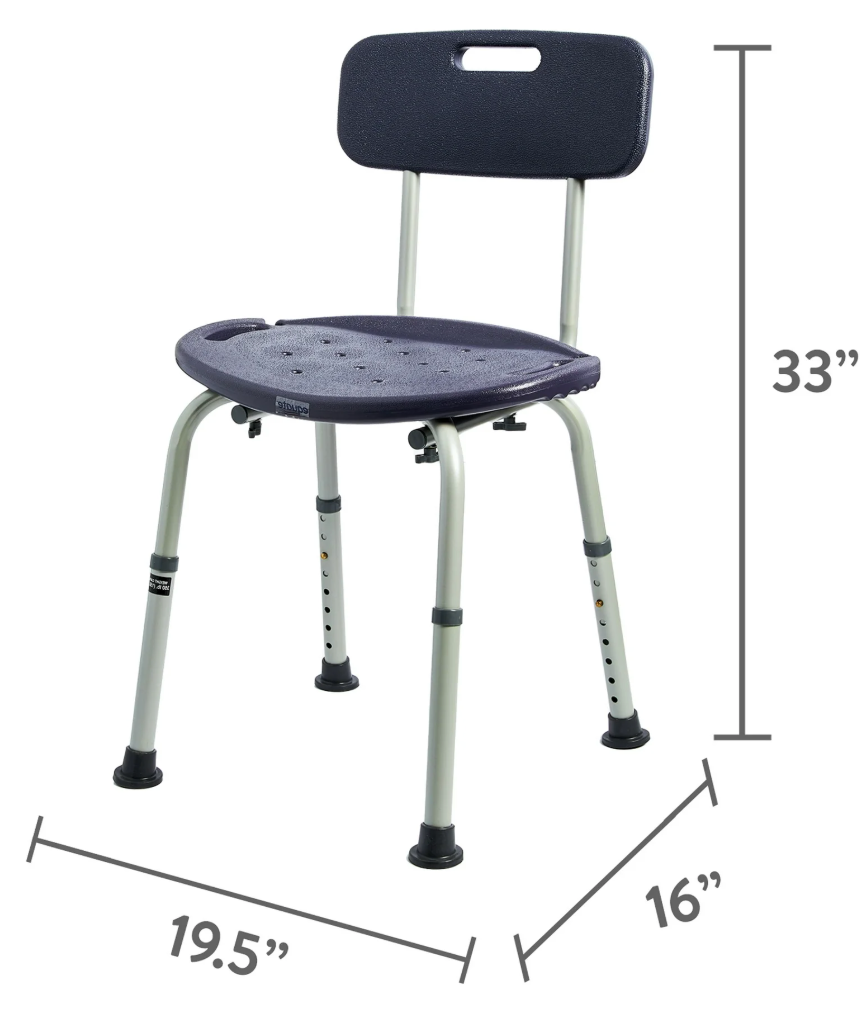 Shower Chair with Back