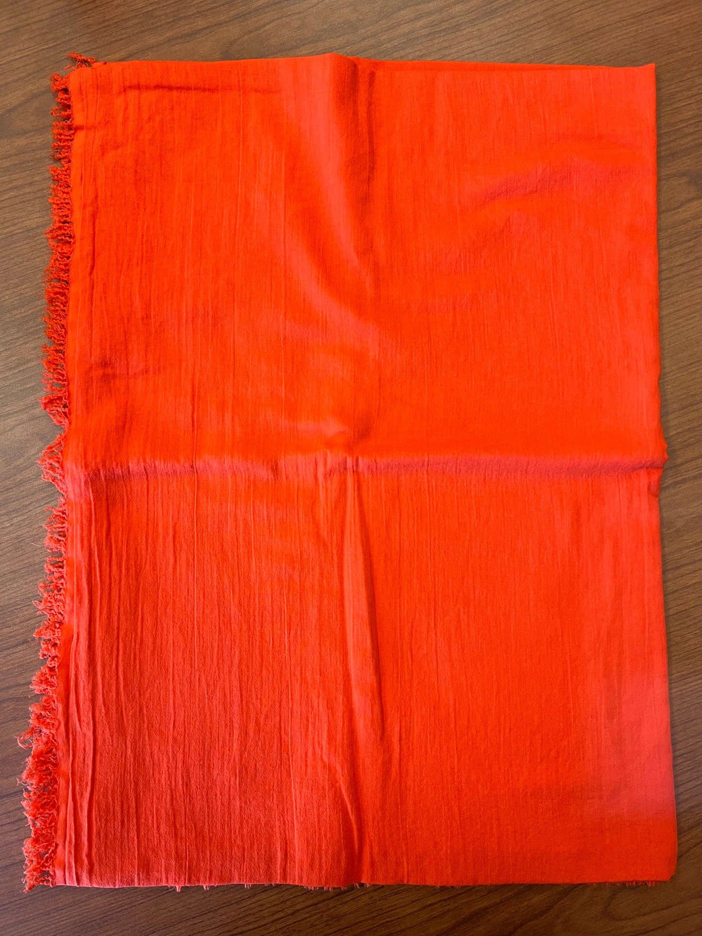 Scarf (Red Orange)