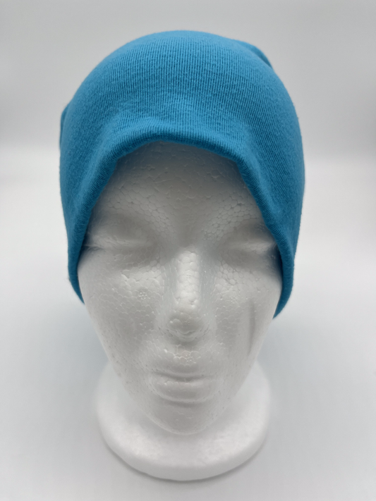 Soft Beanie Cap (Blue)