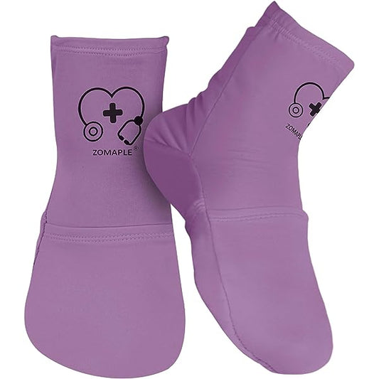 Cold Therapy Socks, Pink (gel pads not included)