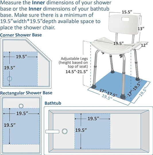 Shower Chair (Gray)