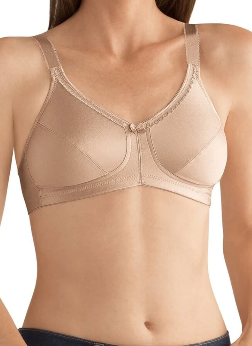 Mastectomy Bra (36C, Beige)