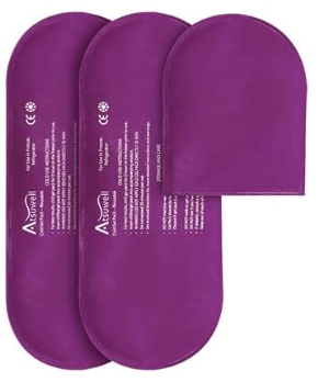 Cold/Hot Gel Pack Socks Set (Large/XL, Blue and Black)