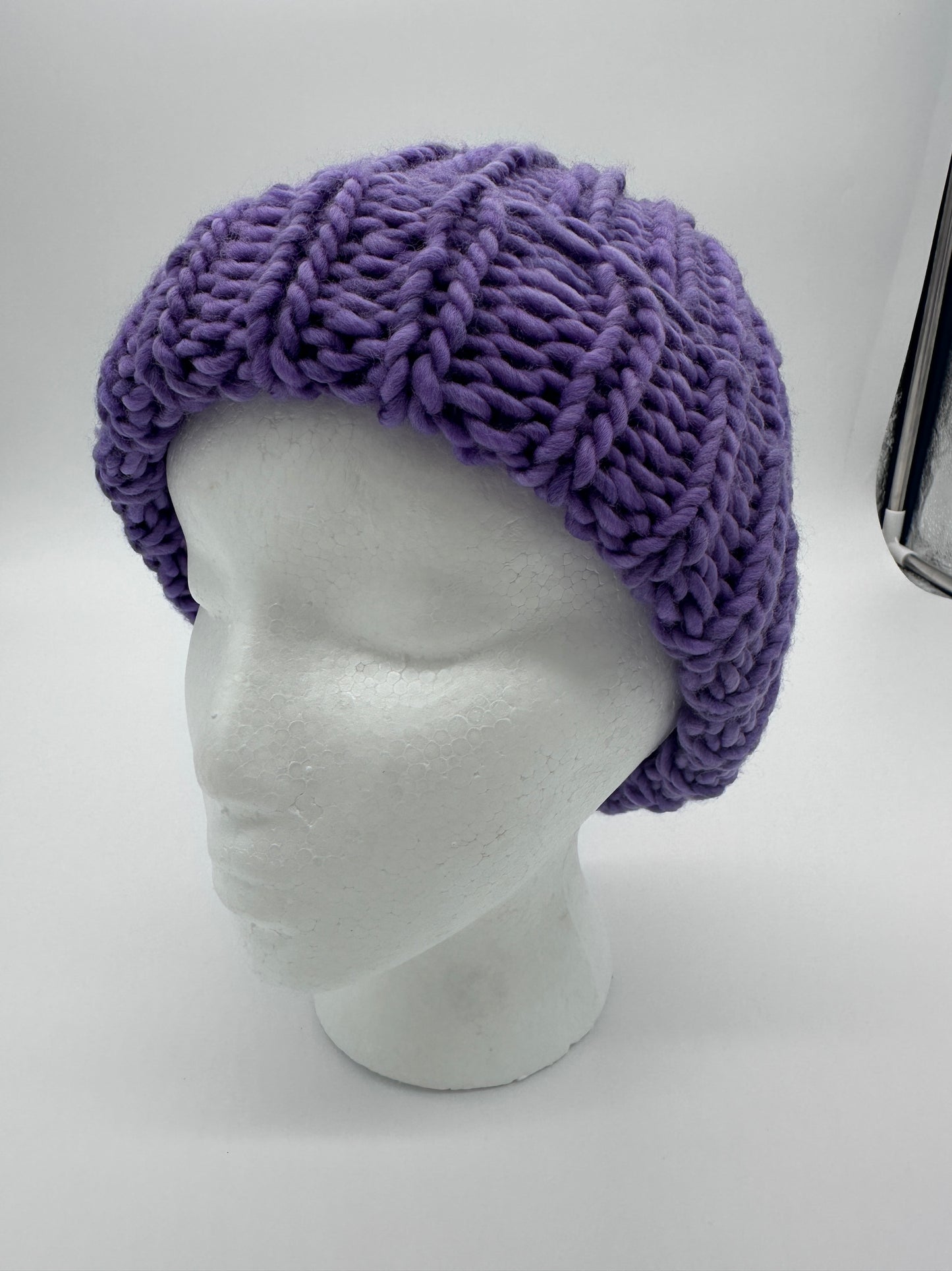 Beanie, Crochet (Purple)