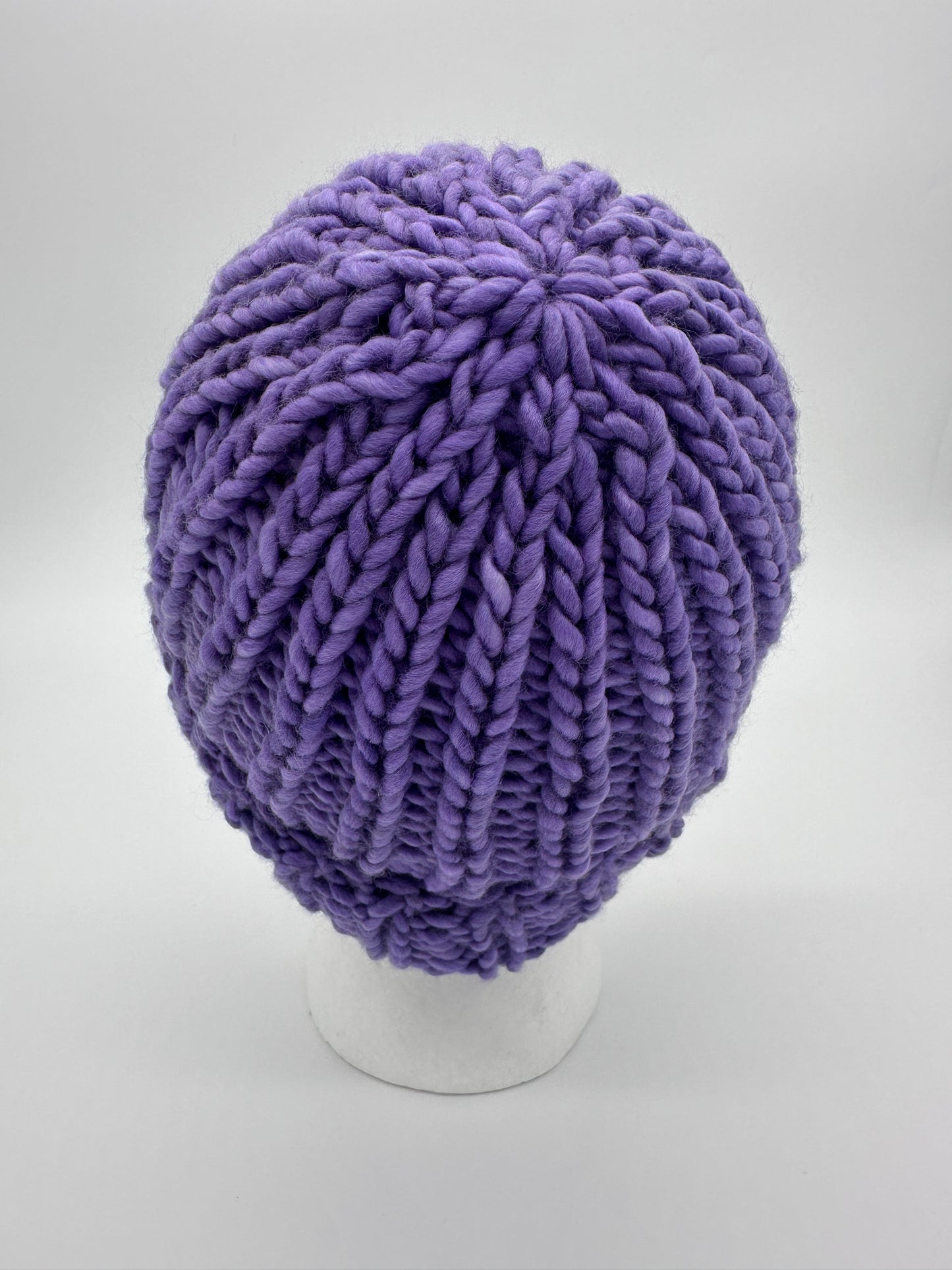 Beanie, Crochet (Purple)