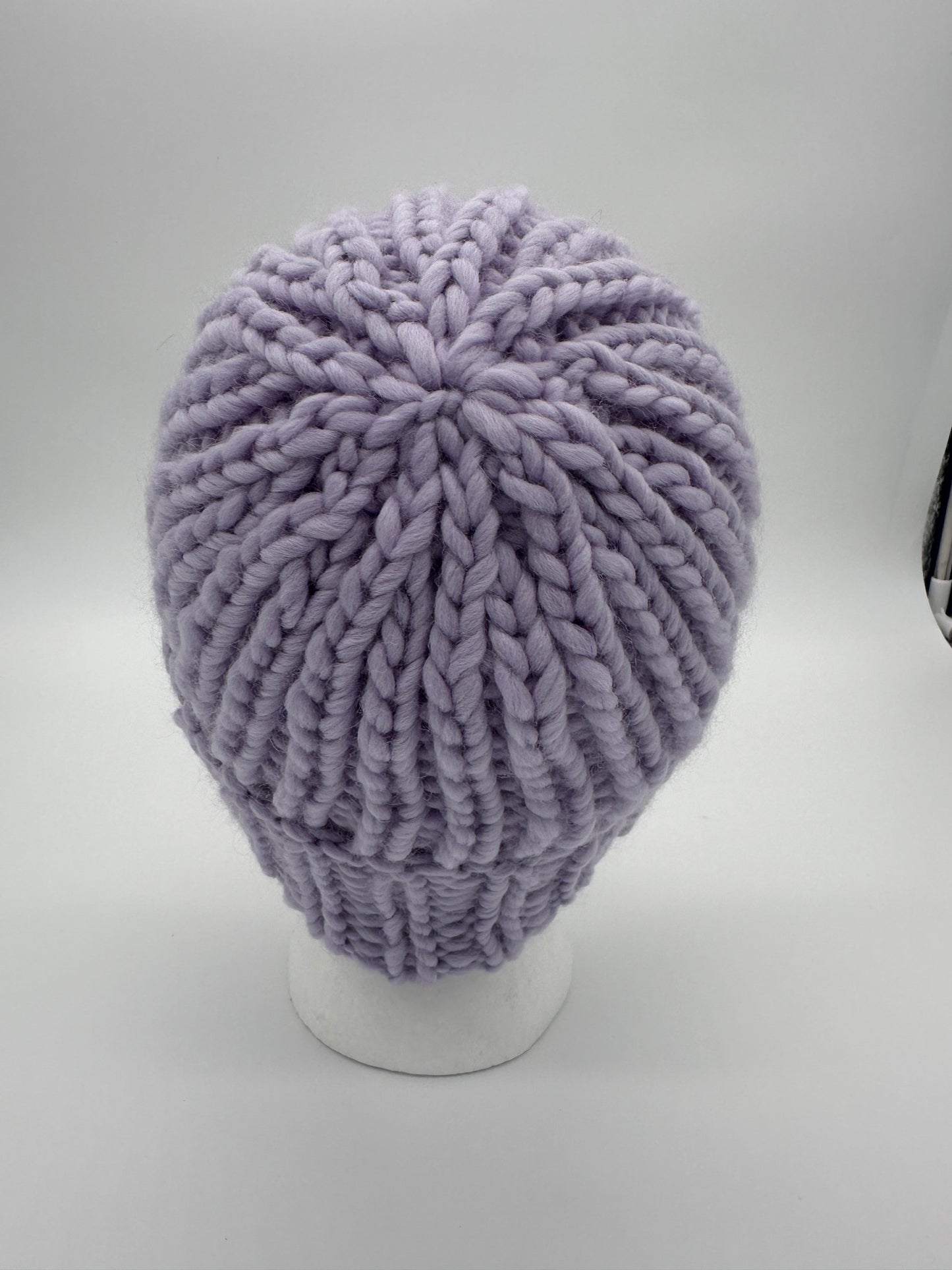 Beanie, Crochet (Light Purple)