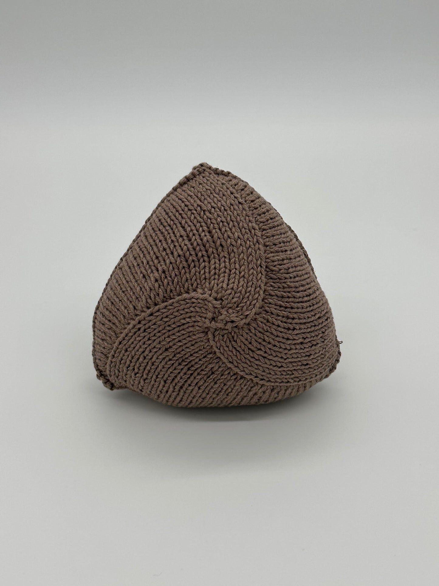 Knitted Breast Form Prosthetic - Brown