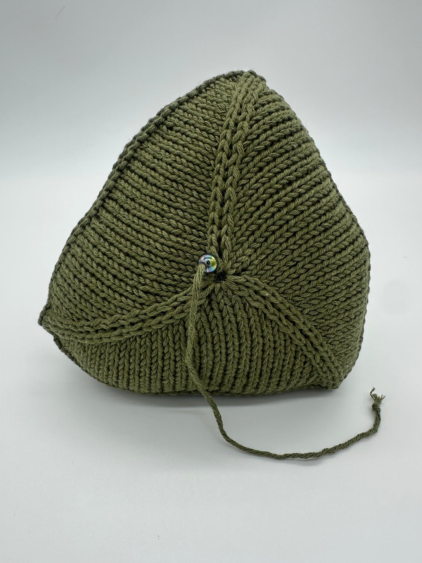 Knitted Breast Form Prosthetic - Green