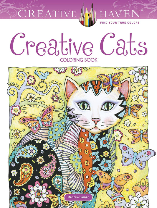 Creative Cats Coloring Book